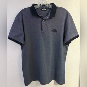 The North Face Men's Polo Shirt in Dark Blue
